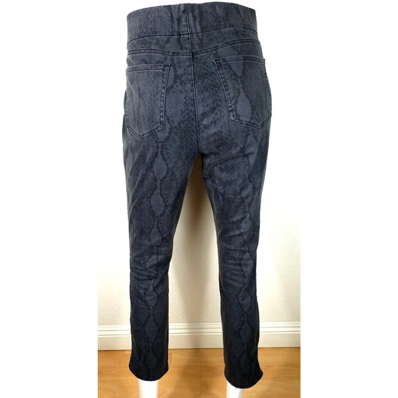 NYDJ Womens Pants Elastic Waist Skinny Pull On Pockets Stretch Grey Size 6 - Picture 3 of 6